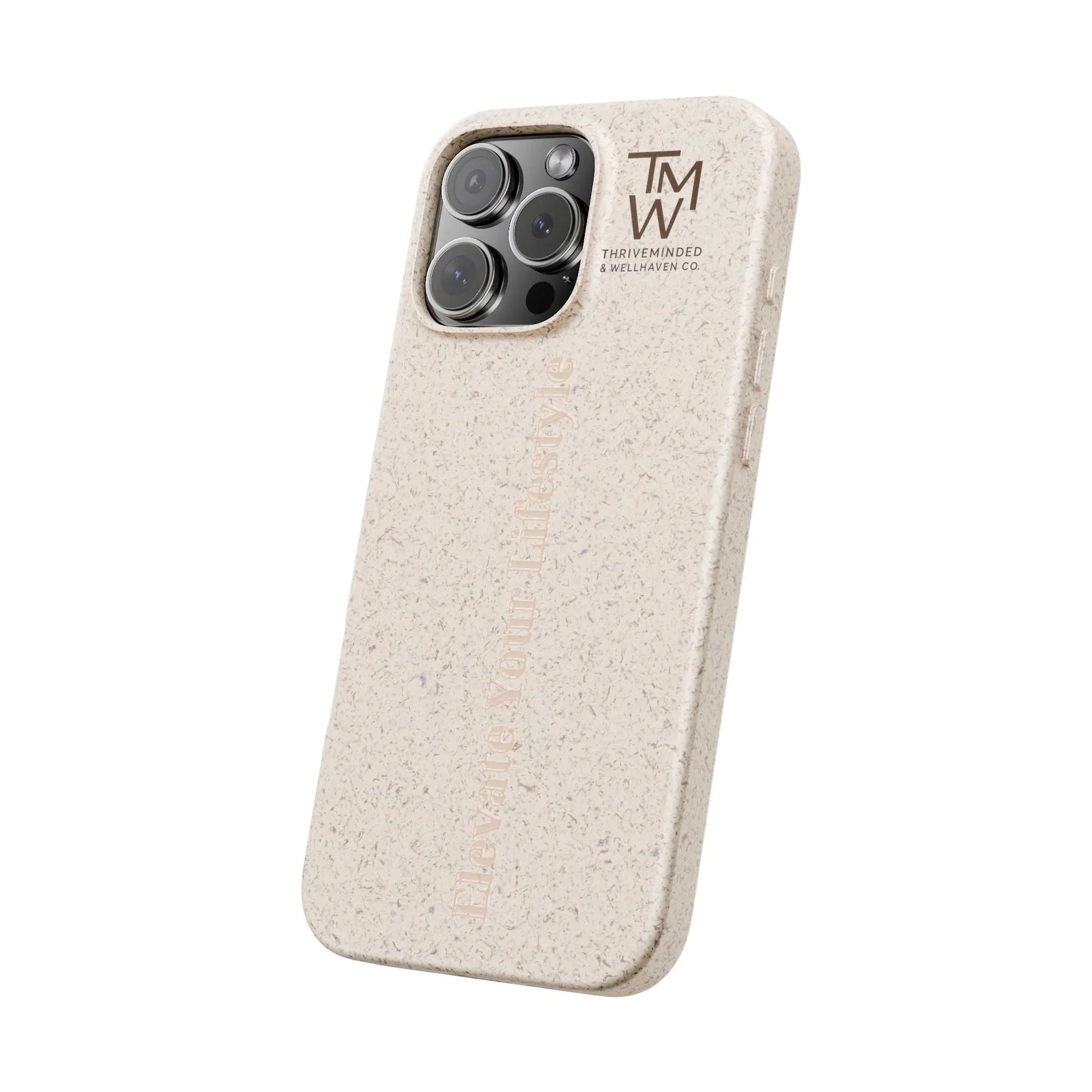 ThriveMinded & WellHaven Co Eco - Friendly Phone Case | Biodegradable Sustainable Mobile Cover - ThriveMinded & WellHaven Co