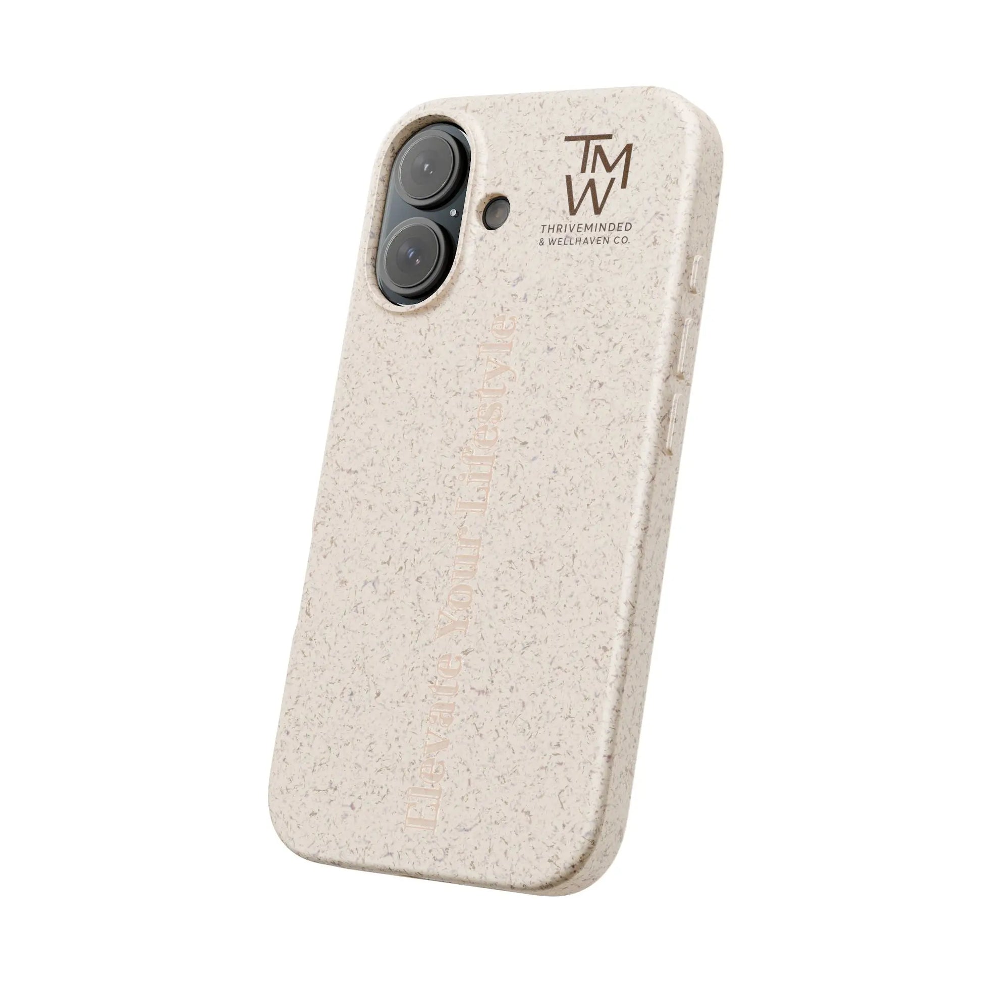 ThriveMinded & WellHaven Co Eco - Friendly Phone Case | Biodegradable Sustainable Mobile Cover - ThriveMinded & WellHaven Co