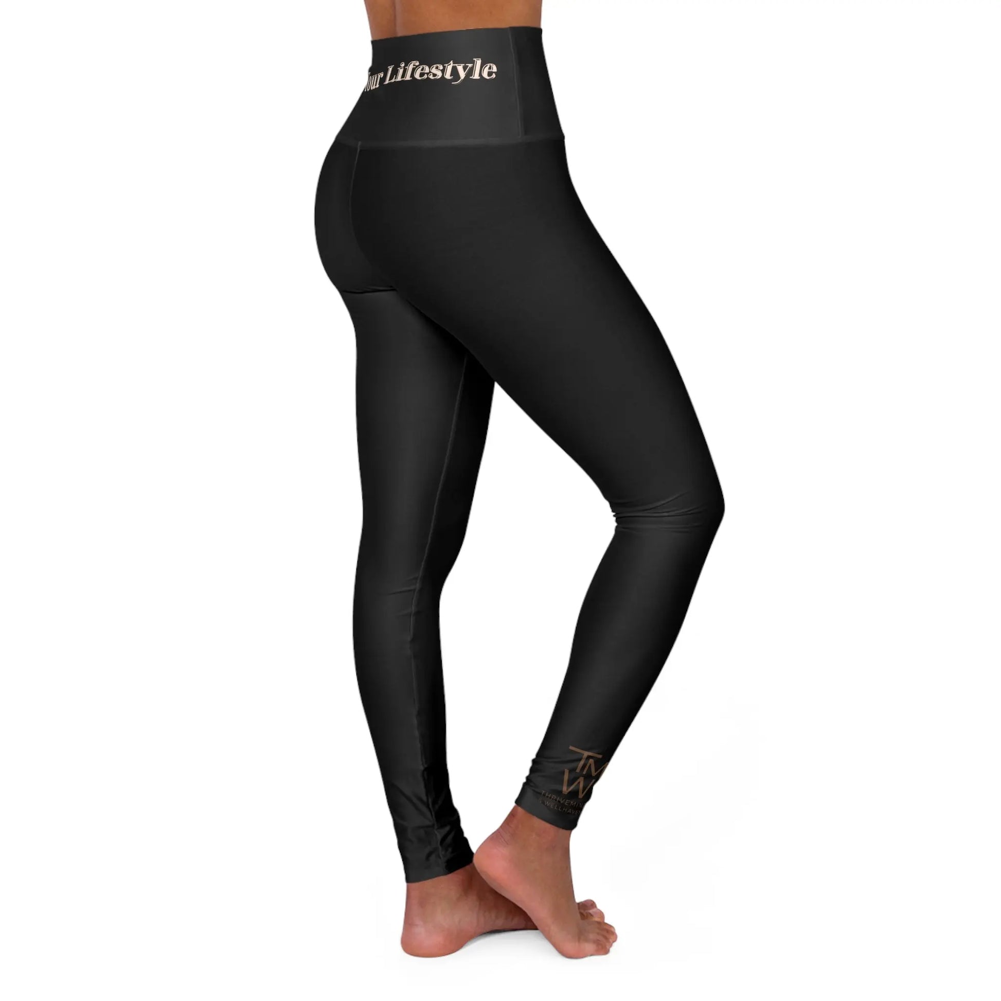 ThriveMinded & WellHaven Co – Elevate Your Lifestyle High Waisted Yoga Leggings | Buttery Soft, Tummy Control, Squat Proof Activewear - ThriveMinded & WellHaven Co