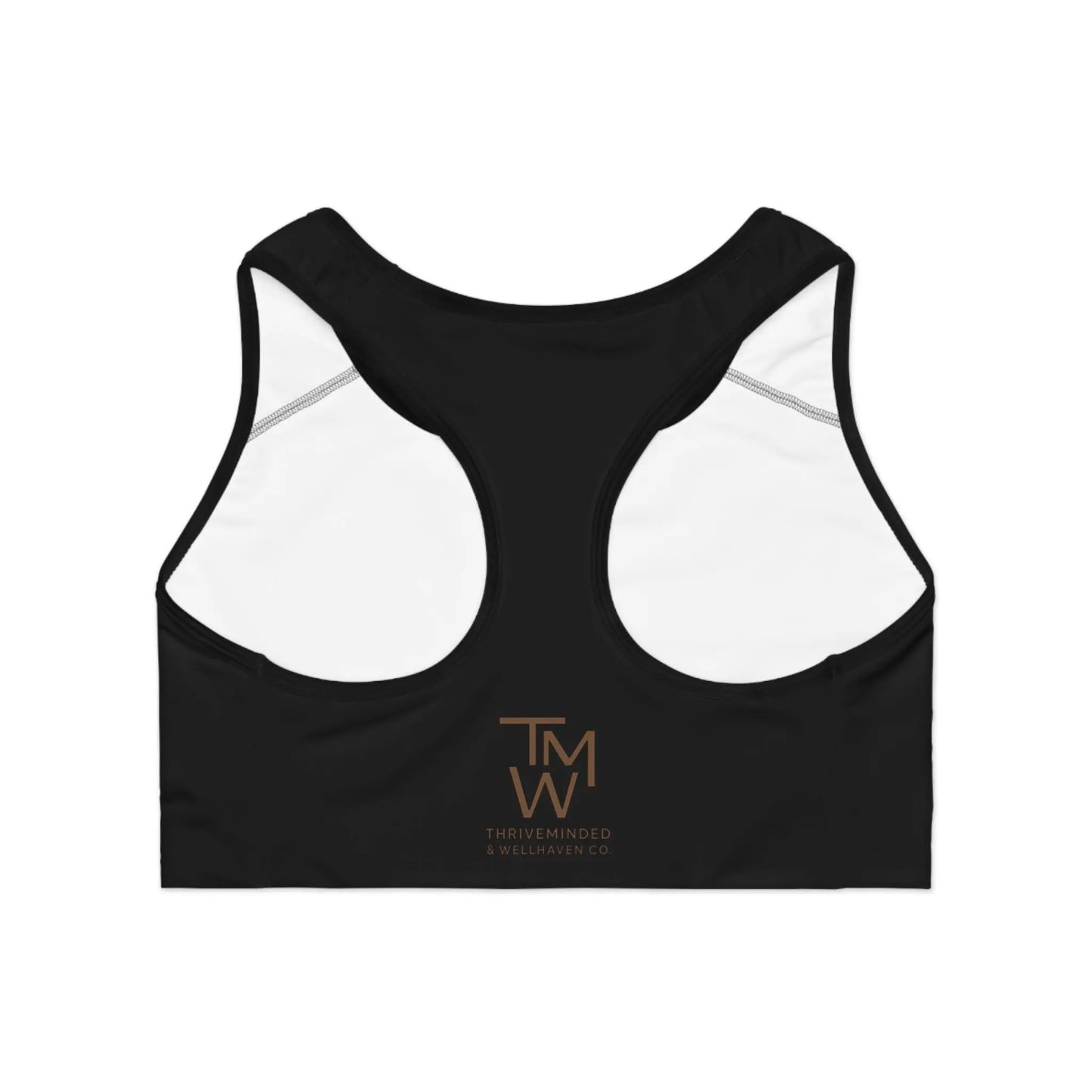 ThriveMinded & WellHaven Co – Elevate Your Lifestyle Sports Bra | High Support, Breathable, Stylish Activewear for Women - ThriveMinded & WellHaven Co