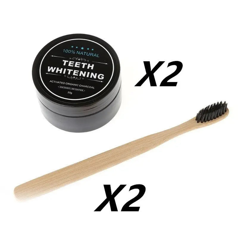 Bamboo Charcoal Toothbrush Set - ThriveMinded & WellHaven Co