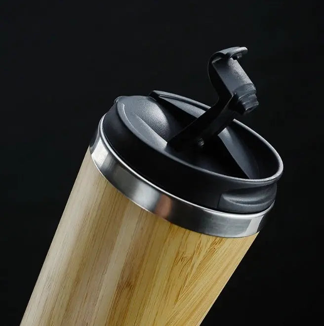 Bamboo Coffee Cup - ThriveMinded & WellHaven Co