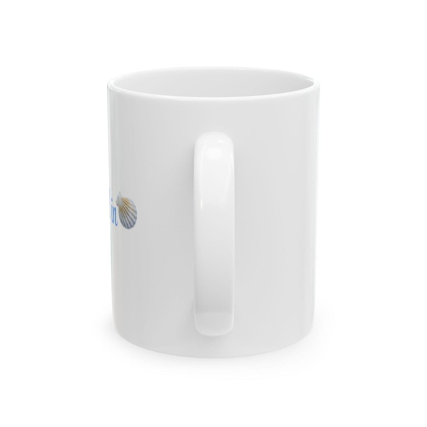 Beach Vibes Ceramic Mug - Soak Up the Sun, Summer Coffee Cup, Nautical Gift, Coastal Home Decor, Ocean Lover's Drinkware - ThriveMinded & WellHaven Co