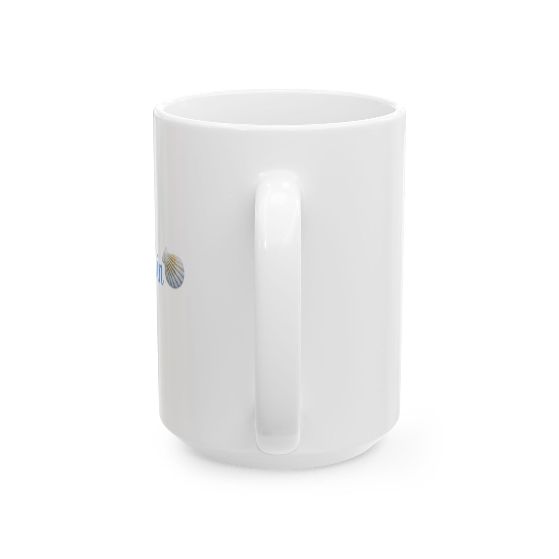 Beach Vibes Ceramic Mug - Soak Up the Sun, Summer Coffee Cup, Nautical Gift, Coastal Home Decor, Ocean Lover's Drinkware - ThriveMinded & WellHaven Co