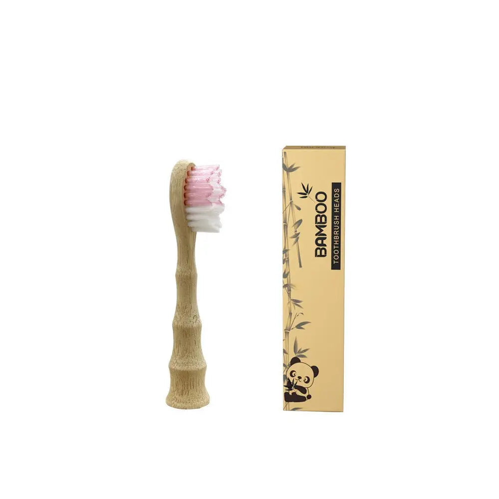Biodegradable Organic Bamboo Electric Toothbrush Head - ThriveMinded & WellHaven Co