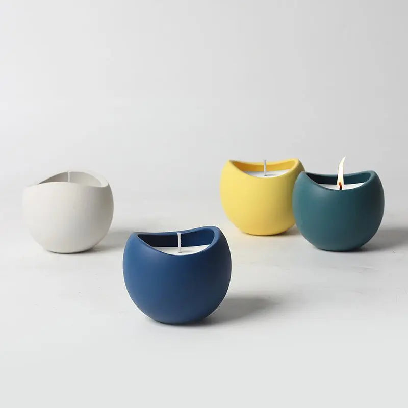 Creative Aromatherapy Candles | Minimalist Home Décor Ornaments with Natural Essential Oils - ThriveMinded & WellHaven Co