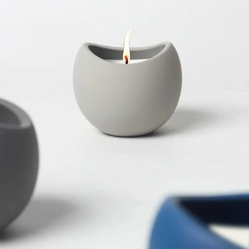 Creative Aromatherapy Candles | Minimalist Home Décor Ornaments with Natural Essential Oils - ThriveMinded & WellHaven Co