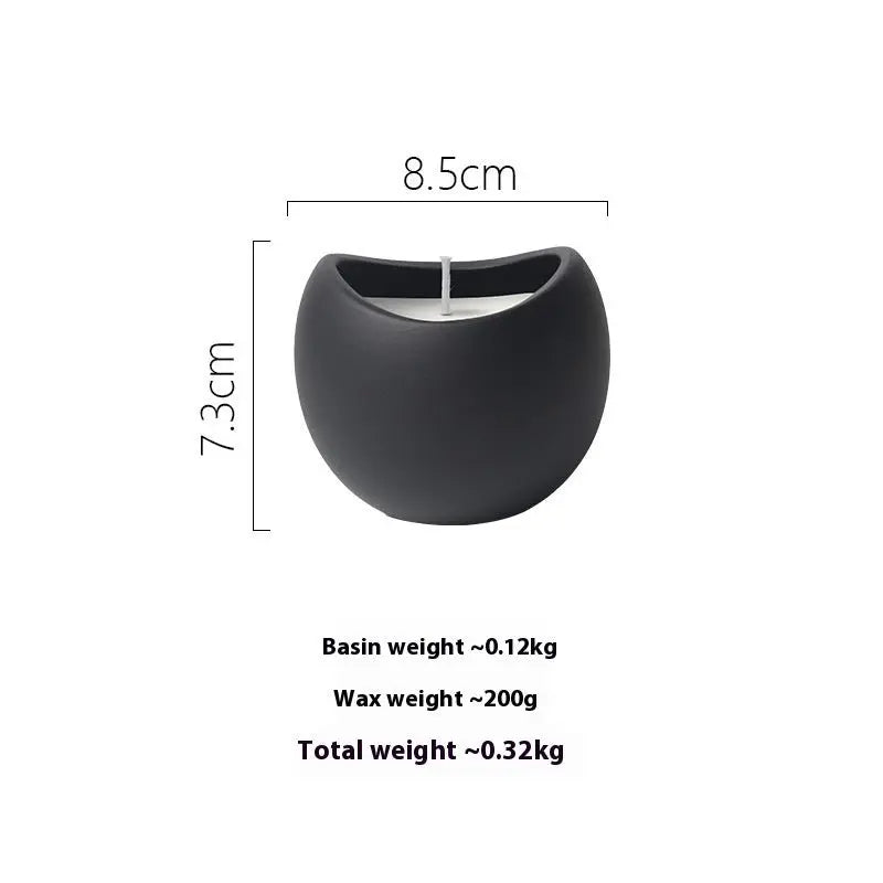 Creative Aromatherapy Candles | Minimalist Home Décor Ornaments with Natural Essential Oils - ThriveMinded & WellHaven Co