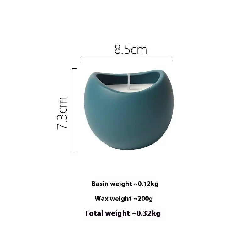 Creative Aromatherapy Candles | Minimalist Home Décor Ornaments with Natural Essential Oils - ThriveMinded & WellHaven Co