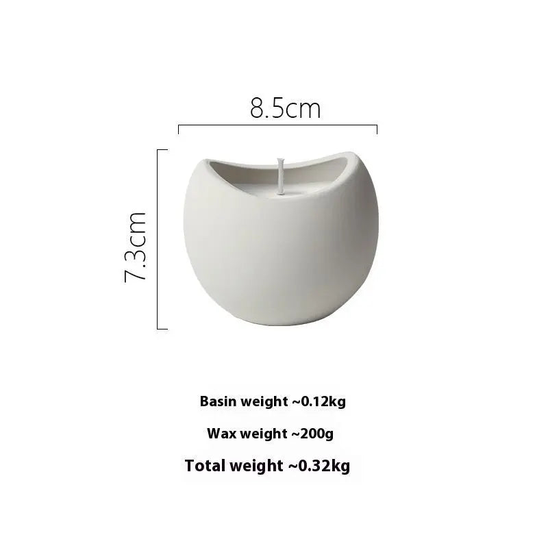 Creative Aromatherapy Candles | Minimalist Home Décor Ornaments with Natural Essential Oils - ThriveMinded & WellHaven Co