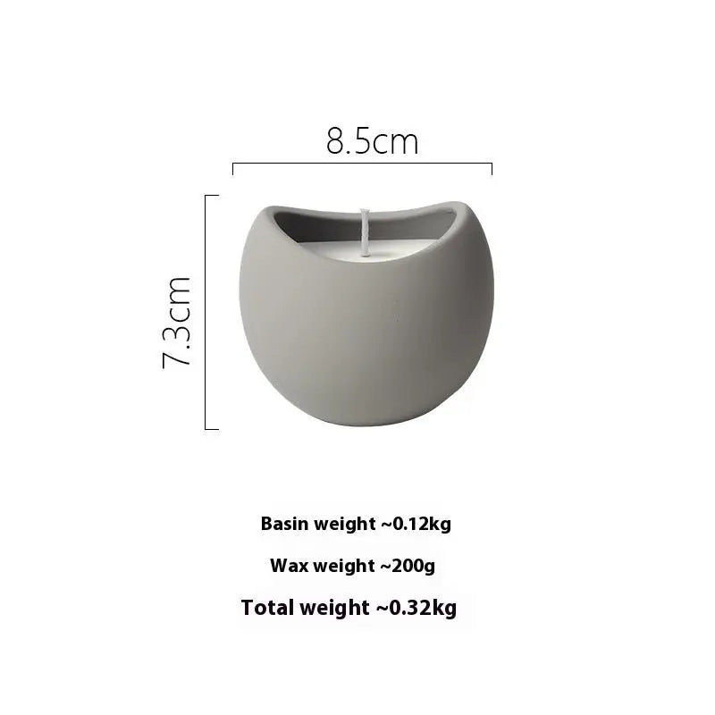 Creative Aromatherapy Candles | Minimalist Home Décor Ornaments with Natural Essential Oils - ThriveMinded & WellHaven Co