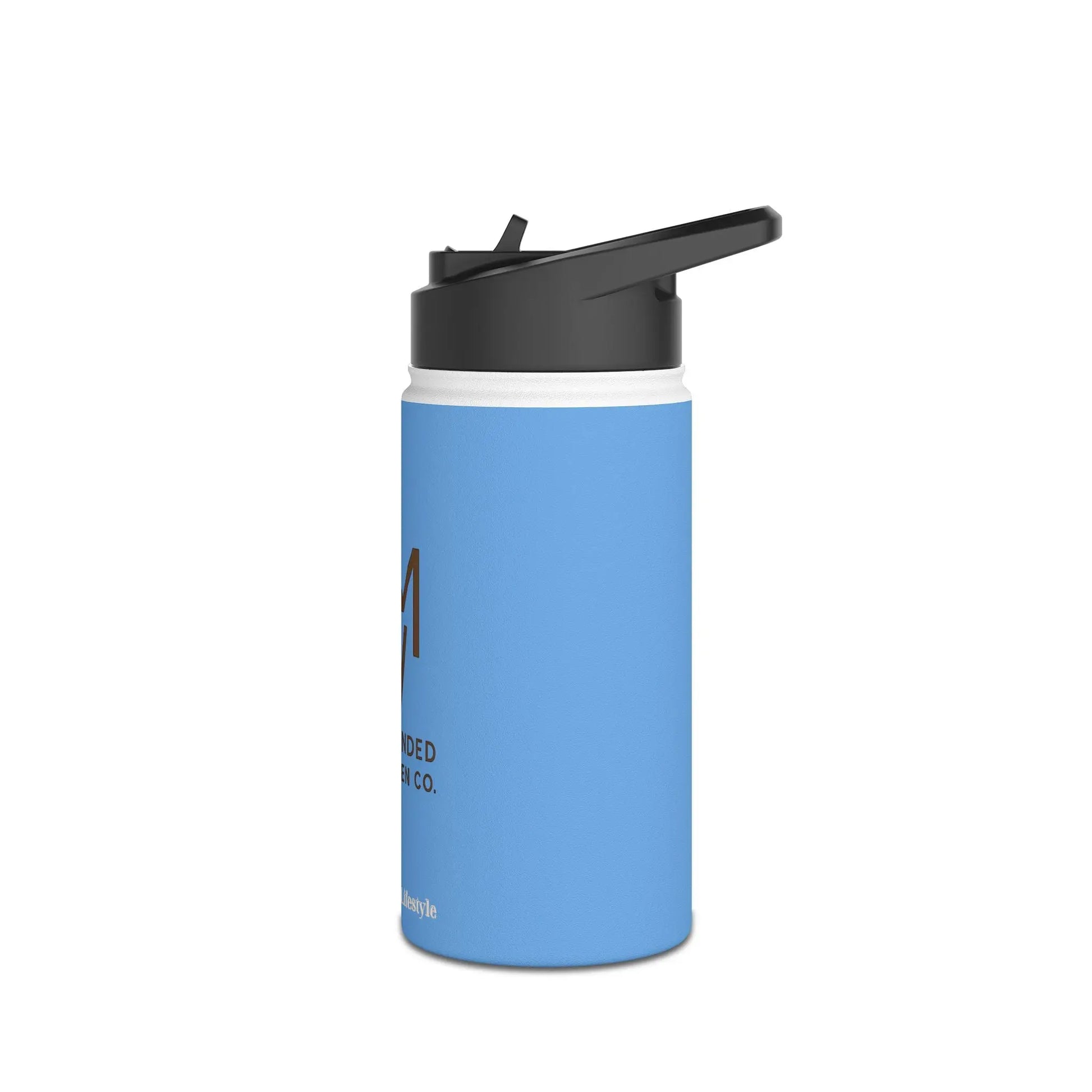 Custom Stainless Steel Water Bottle with Straw Lid – Insulated Reusable Drink Bottle by ThriveMinded & WellHaven Co | Eco - Friendly, Leak - Proof, Hot & Cold Flask for Gym, Travel, Office - ThriveMinded & WellHaven Co