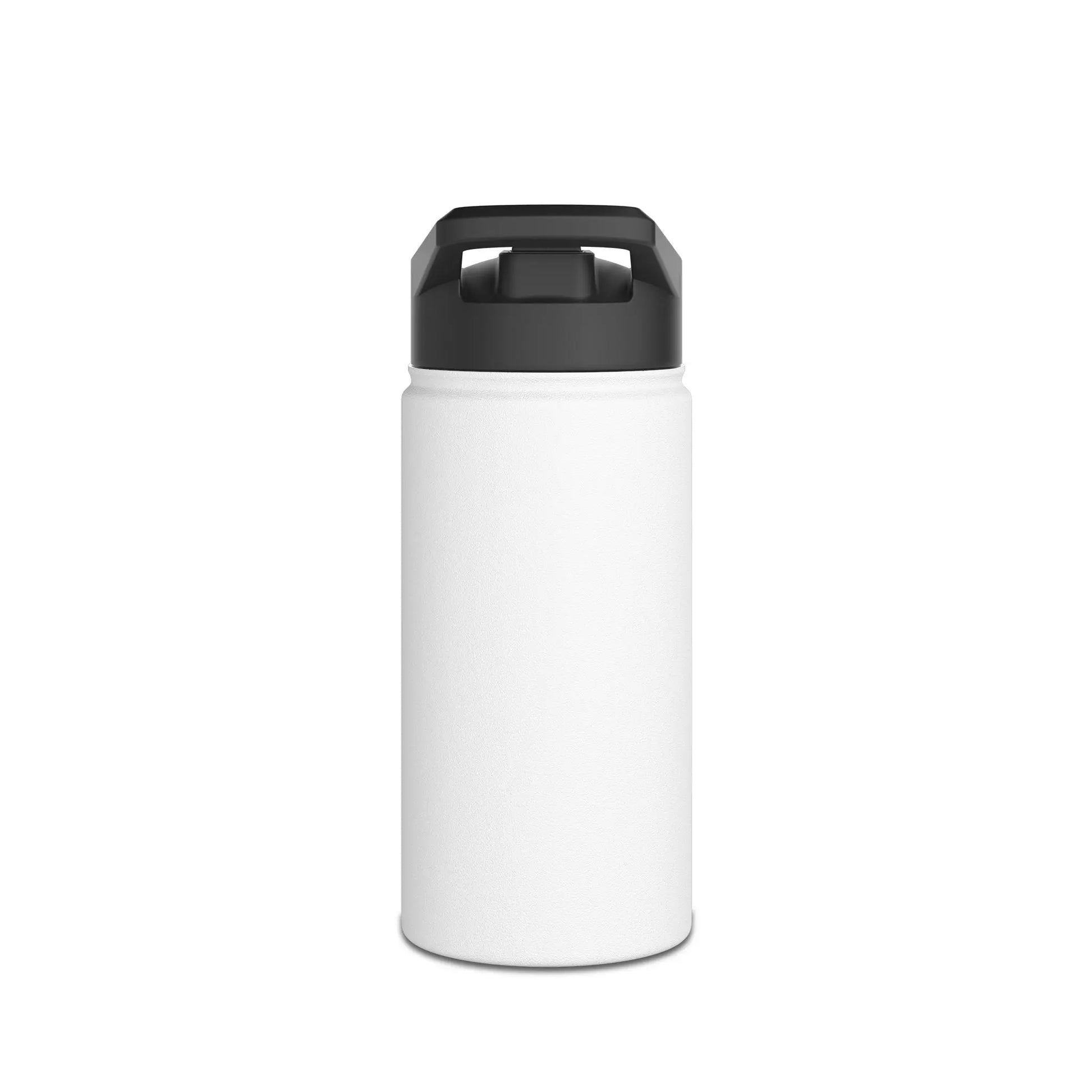 Custom White Stainless Steele Water Bottle - ThriveMinded & WellHaven Co/Eco Bottle in 3 Sizes/ Branded Wellness Hydration - ThriveMinded & WellHaven Co