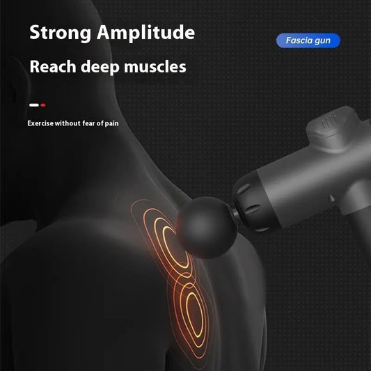Deep Tissue Massage Gun – Handheld Percussion Massager for Muscle Recovery & Pain Relief | ThriveMinded & WellHaven Co - ThriveMinded & WellHaven Co