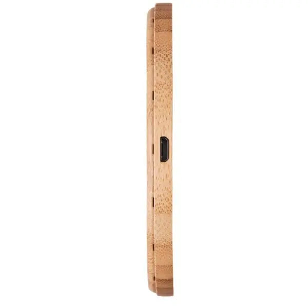 Eco - Friendly Bamboo Wireless Charger – Fast Charging Pad for iPhone & Android - ThriveMinded & WellHaven Co
