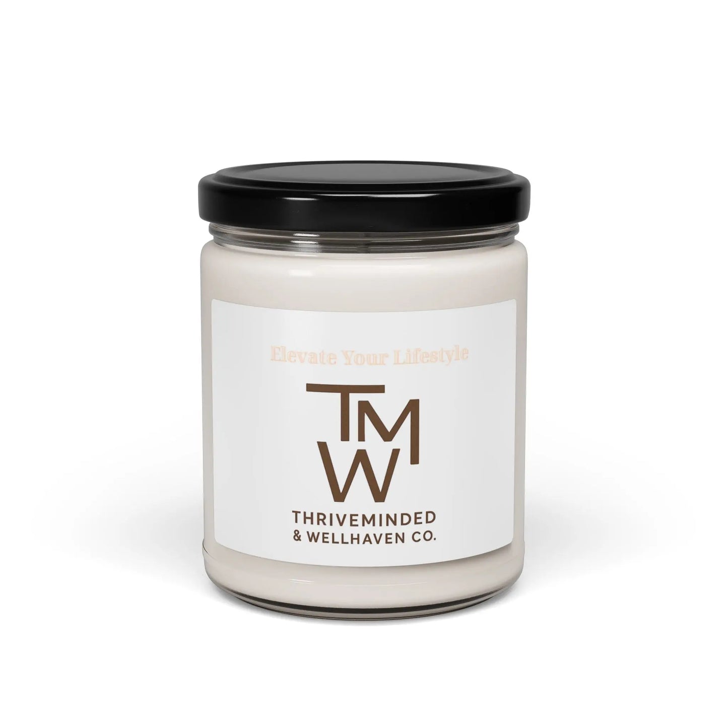 Eco - Friendly Scented Soy Candle | ThriveMinded & WellHaven Co | Hand - Poured Aromatherapy Candle | Natural Soy Wax | Sustainable Gift Idea - ThriveMinded & WellHaven Co