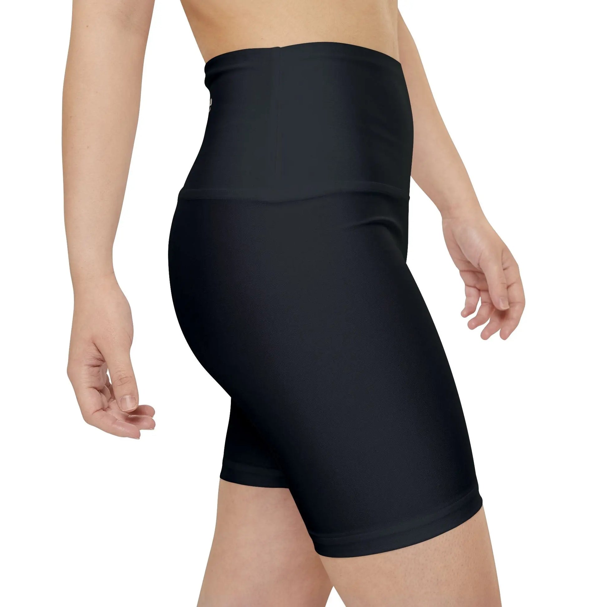 Elevate Your Workout Women’s Yoga Shorts – High Waist AOP Activewear by ThriveMinded & WellHaven Co - ThriveMinded & WellHaven Co