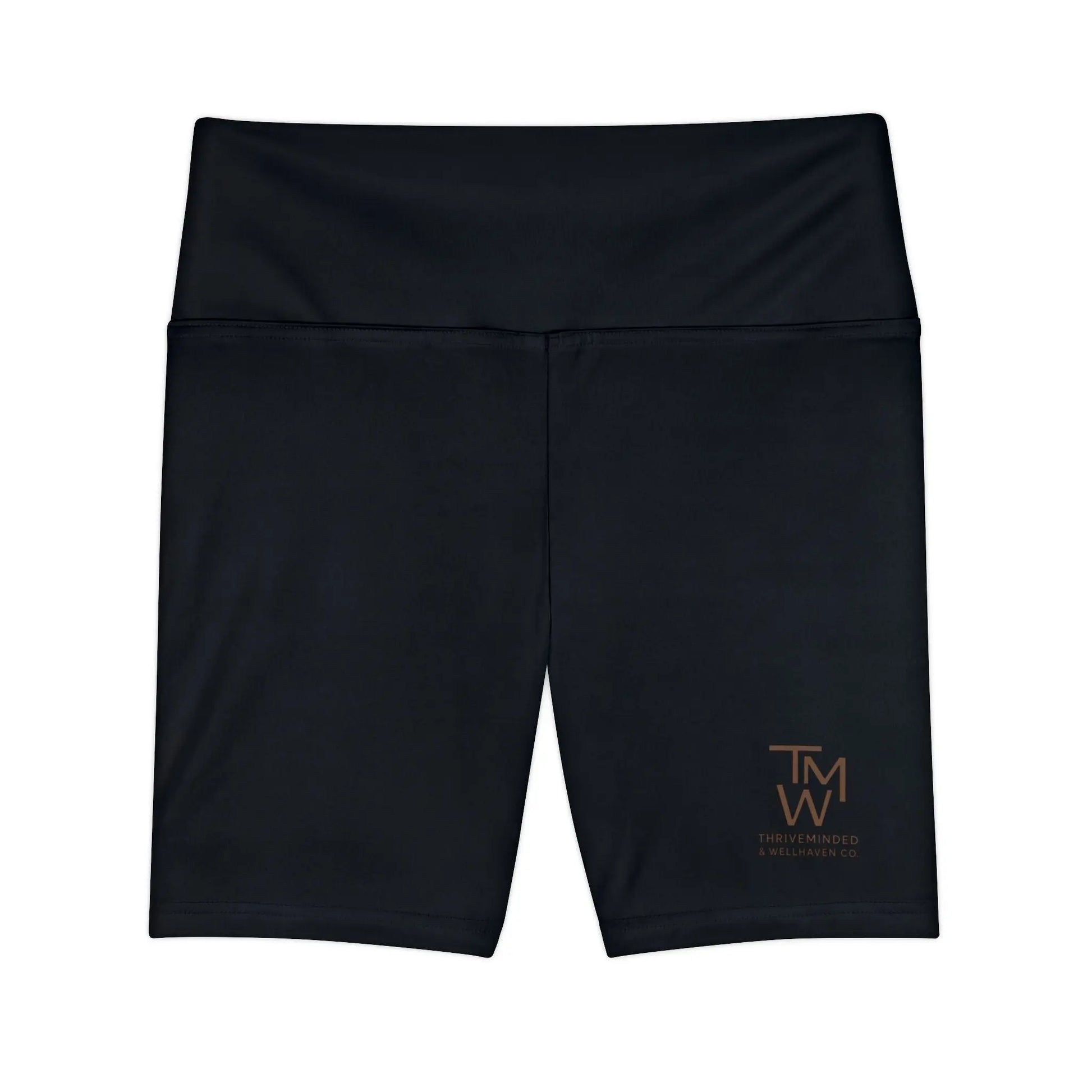 Elevate Your Workout Women’s Yoga Shorts – High Waist AOP Activewear by ThriveMinded & WellHaven Co - ThriveMinded & WellHaven Co