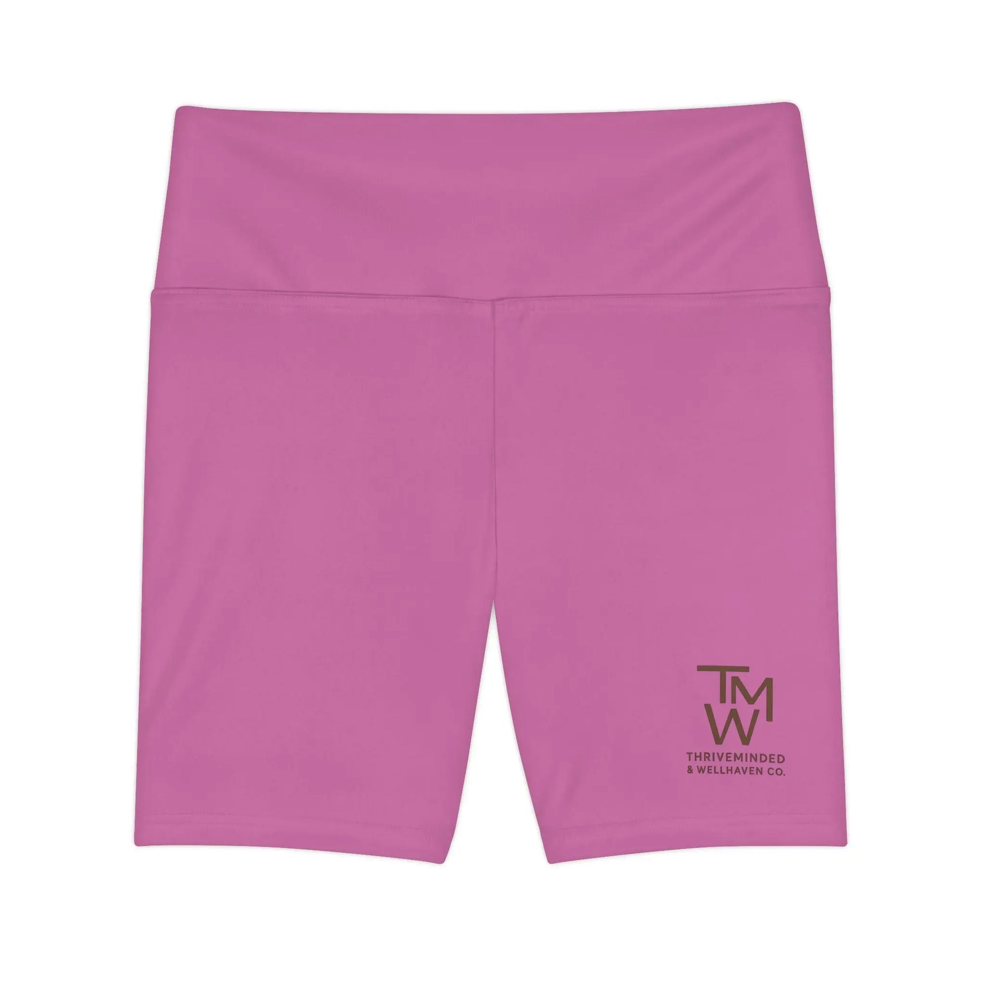 Elevate Your Workout Women’s Yoga Shorts – High Waist AOP Activewear by ThriveMinded & WellHaven Co - ThriveMinded & WellHaven Co