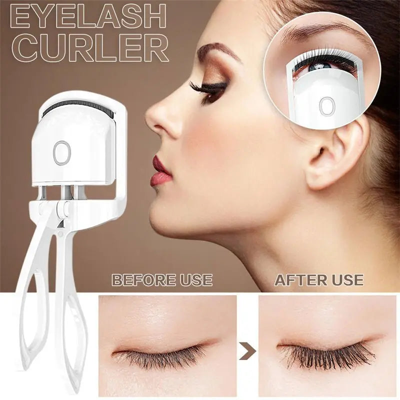 Heated Eyelash Curler | Portable Rechargeable Temperature Control Lash Tool - ThriveMinded & WellHaven Co