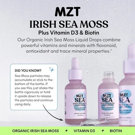 Ireland Seaweed Organic Liquid Drops - ThriveMinded & WellHaven Co
