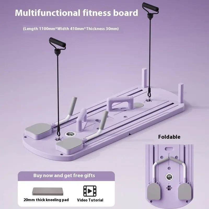 Multifunctional Pilates Fitness Board – Full - Body Workout & Core Strength Trainer - ThriveMinded & WellHaven Co