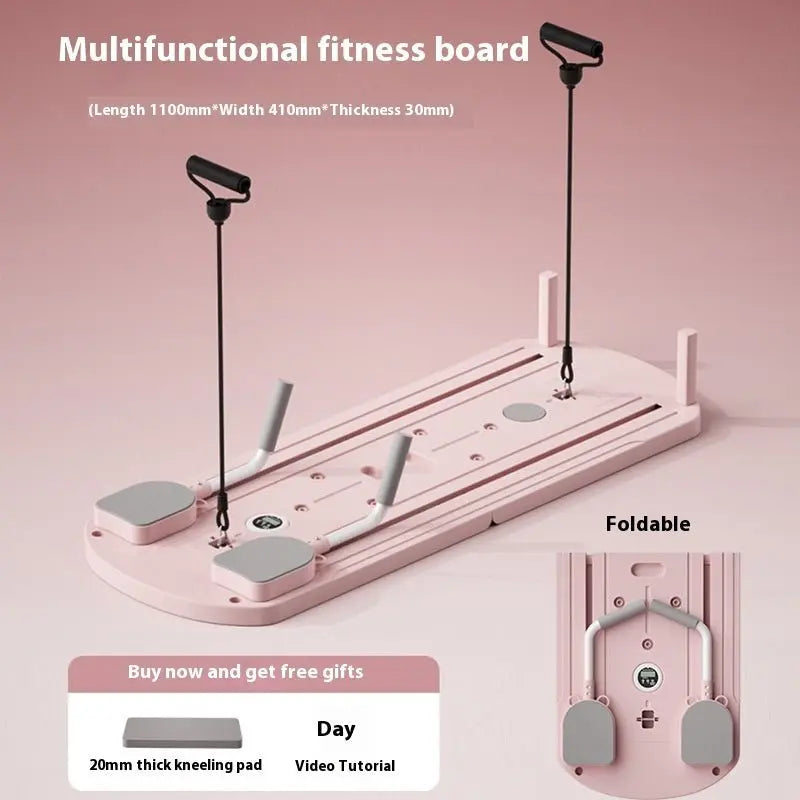 Multifunctional Pilates Fitness Board – Full - Body Workout & Core Strength Trainer - ThriveMinded & WellHaven Co
