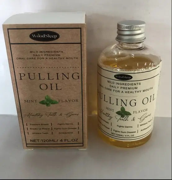 Organic Pulling Oil Mouthwash – Coconut & Mint Flavor | Natural Antimicrobial for Oral Detox & Fresh Breath - ThriveMinded & WellHaven Co