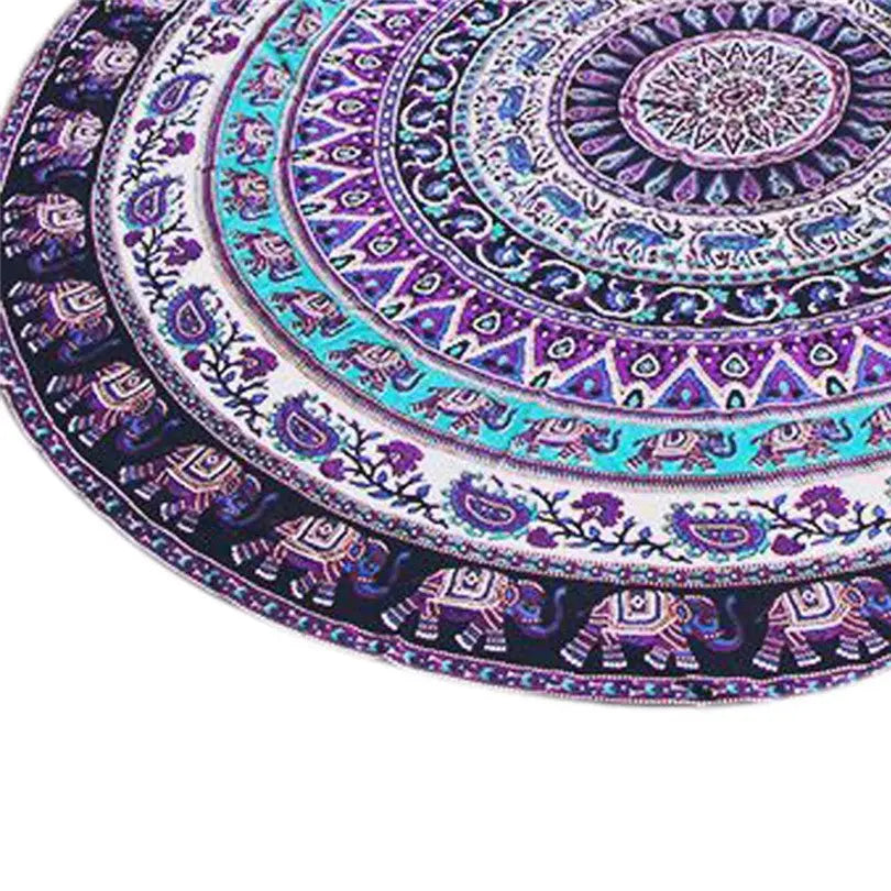 Premium Chiffon Yoga/Pilates, Meditation Mat - ThriveMinded & WellHaven Co
