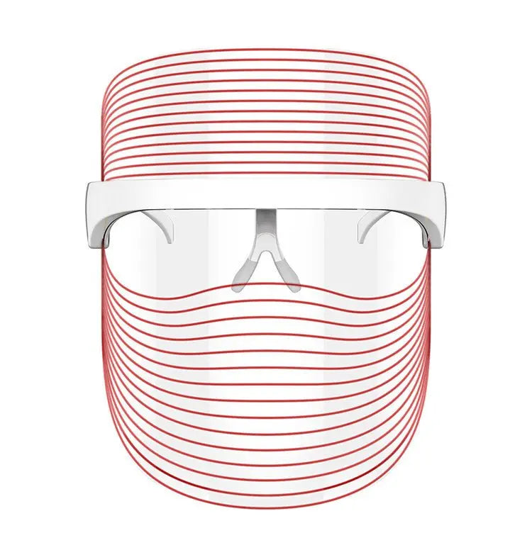 Professional 7 - Color LED Light Therapy Mask – Infinite Glow | Anti - Aging, Acne, Skin Rejuvenation - ThriveMinded & WellHaven Co