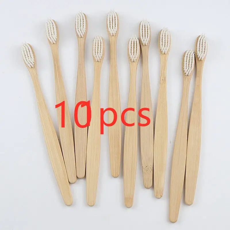 Rainbow Bamboo Toothbrush – Eco - Friendly, Stylish & Sustainable Oral Care - ThriveMinded & WellHaven Co