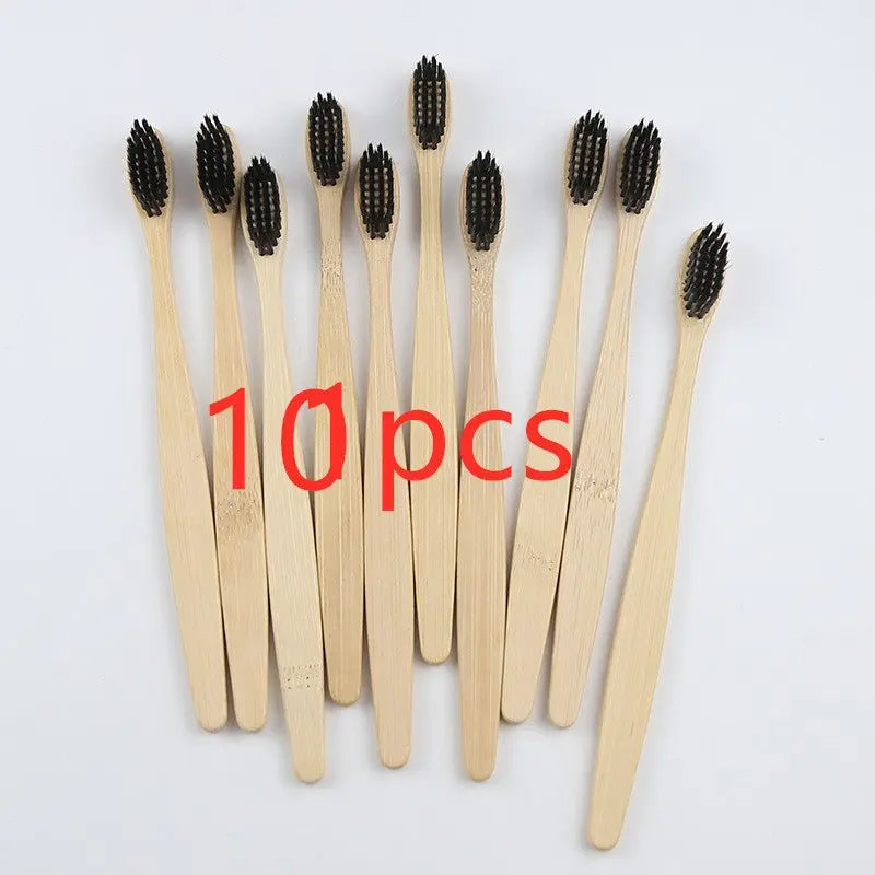 Rainbow Bamboo Toothbrush – Eco - Friendly, Stylish & Sustainable Oral Care - ThriveMinded & WellHaven Co