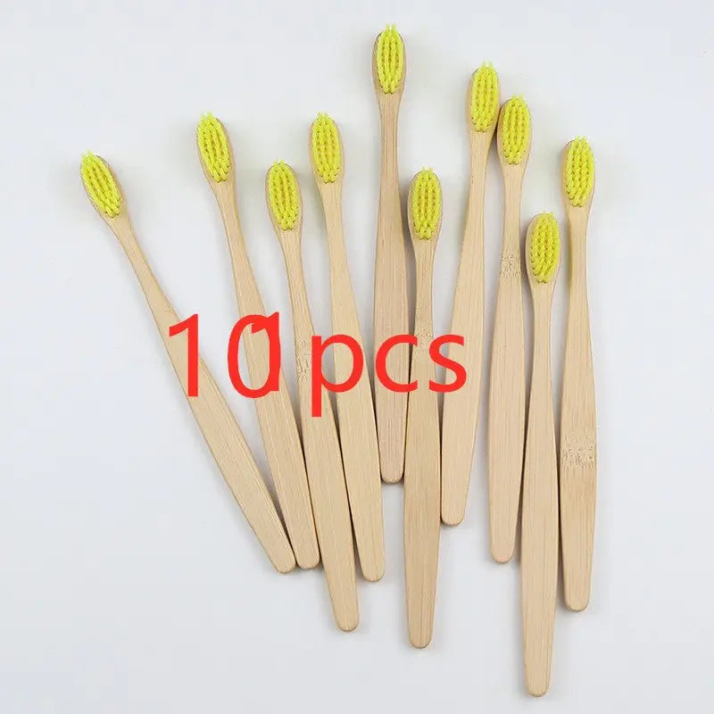 Rainbow Bamboo Toothbrush – Eco - Friendly, Stylish & Sustainable Oral Care - ThriveMinded & WellHaven Co