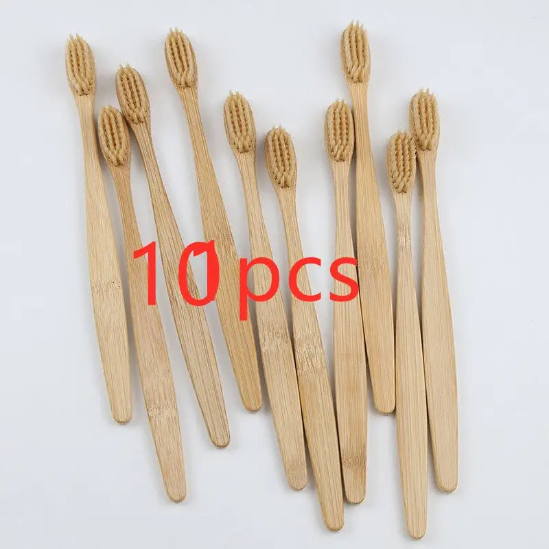 Rainbow Bamboo Toothbrush – Eco - Friendly, Stylish & Sustainable Oral Care - ThriveMinded & WellHaven Co