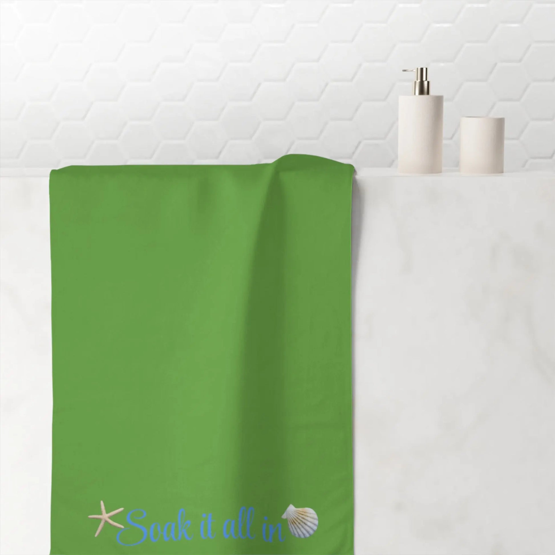 Soak It All In" Mink - Cotton Bath Towel – Soft, Absorbent & Spa - Inspired - ThriveMinded & WellHaven Co
