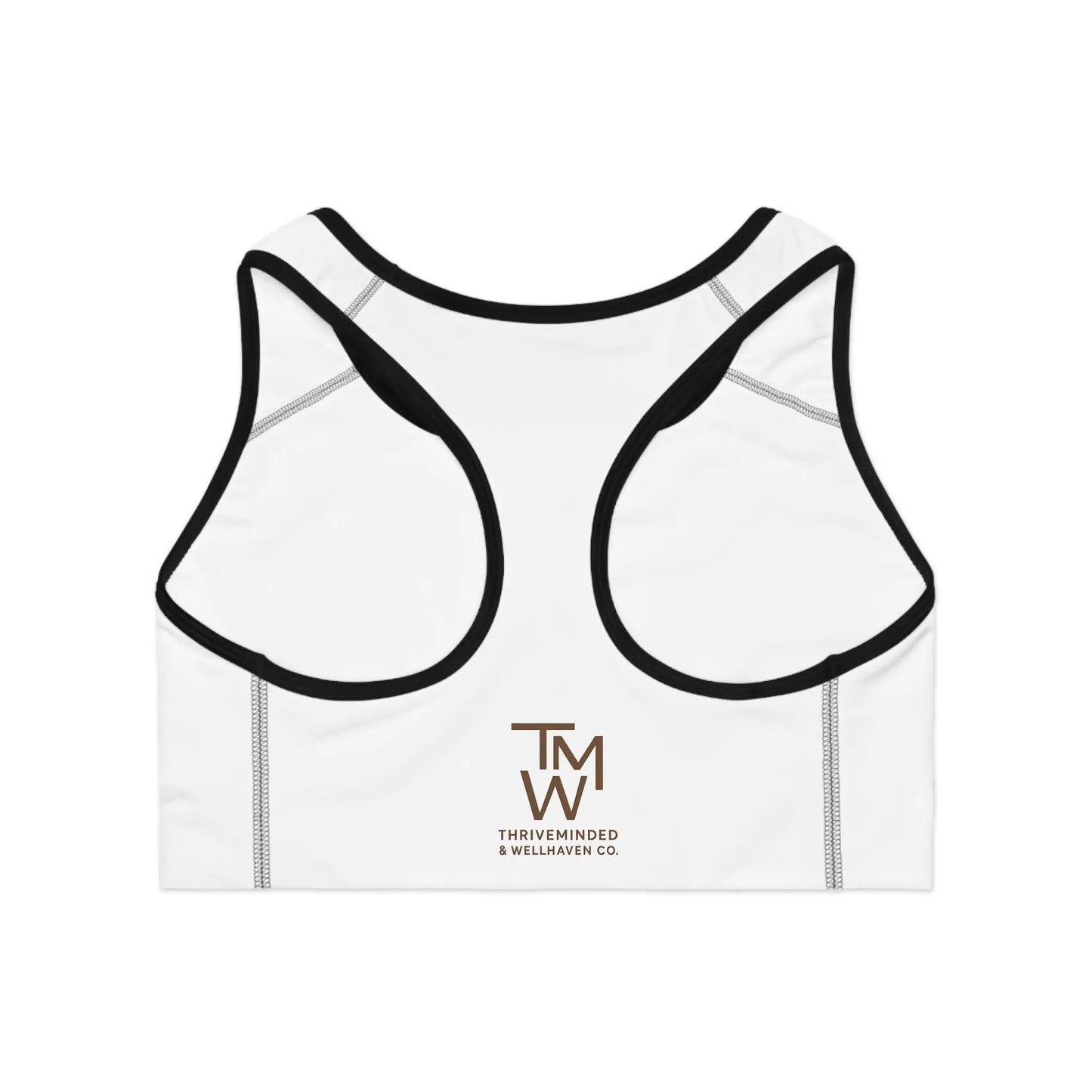 ThriveMinded & WellHaven Co – Elevate Your Lifestyle Sports Bra | High Support, Breathable, Stylish Activewear for Women - ThriveMinded & WellHaven Co